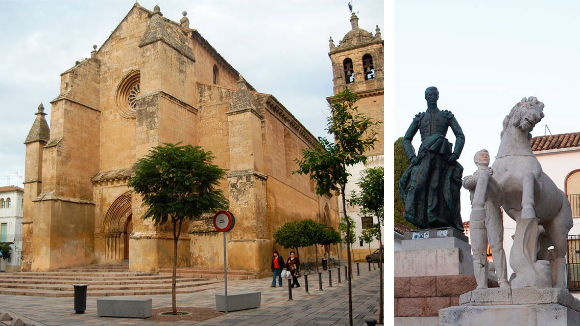 Plaza del Conde de Priego e Iglesia de Santa Marina