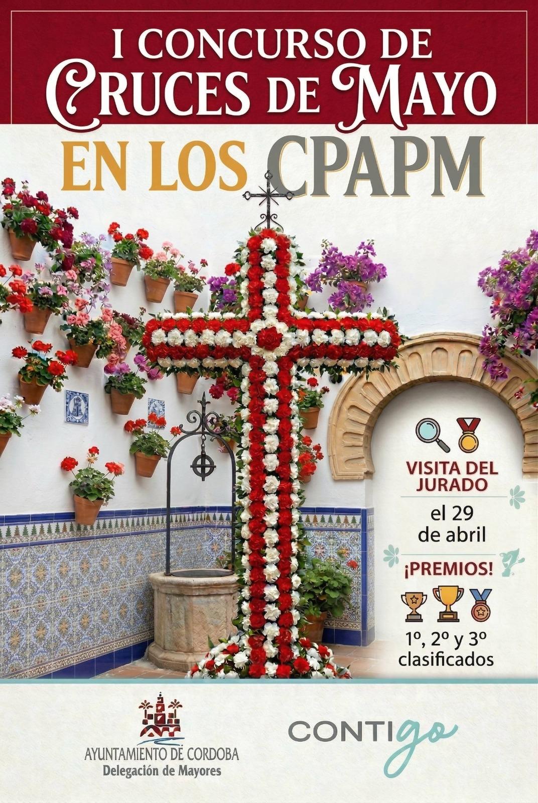 Primer concurso de cruces de mayo en centros de participación activa para personas mayores 20262026