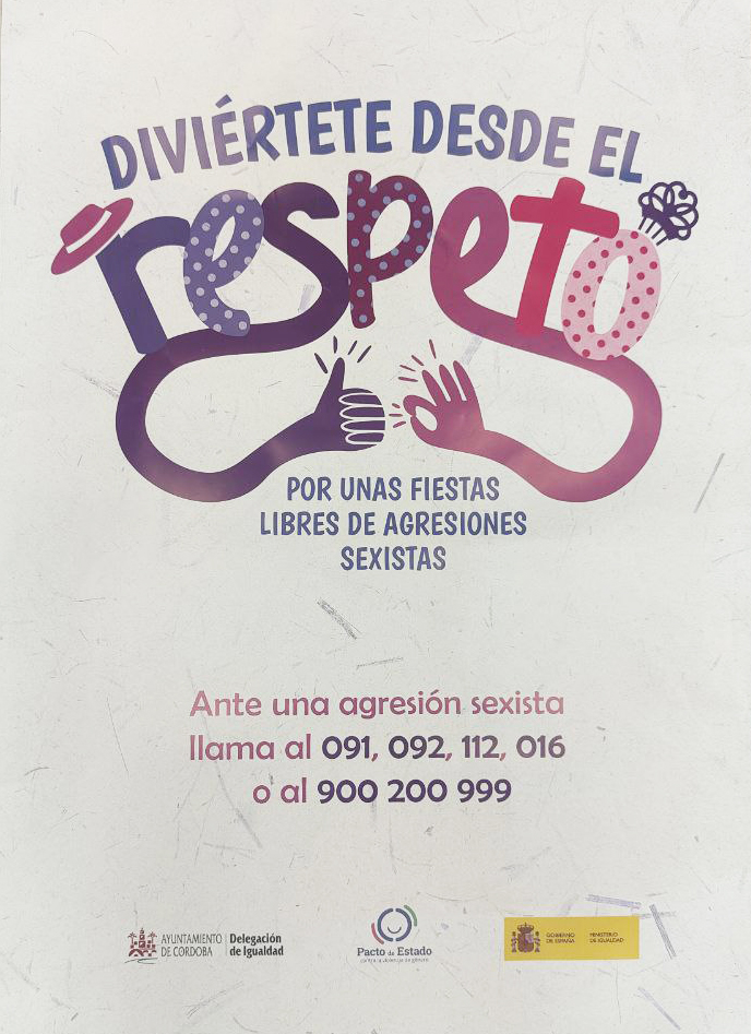 Diviértete desde el respeto, campaña por unas fiestas libres de agresiones sexistas