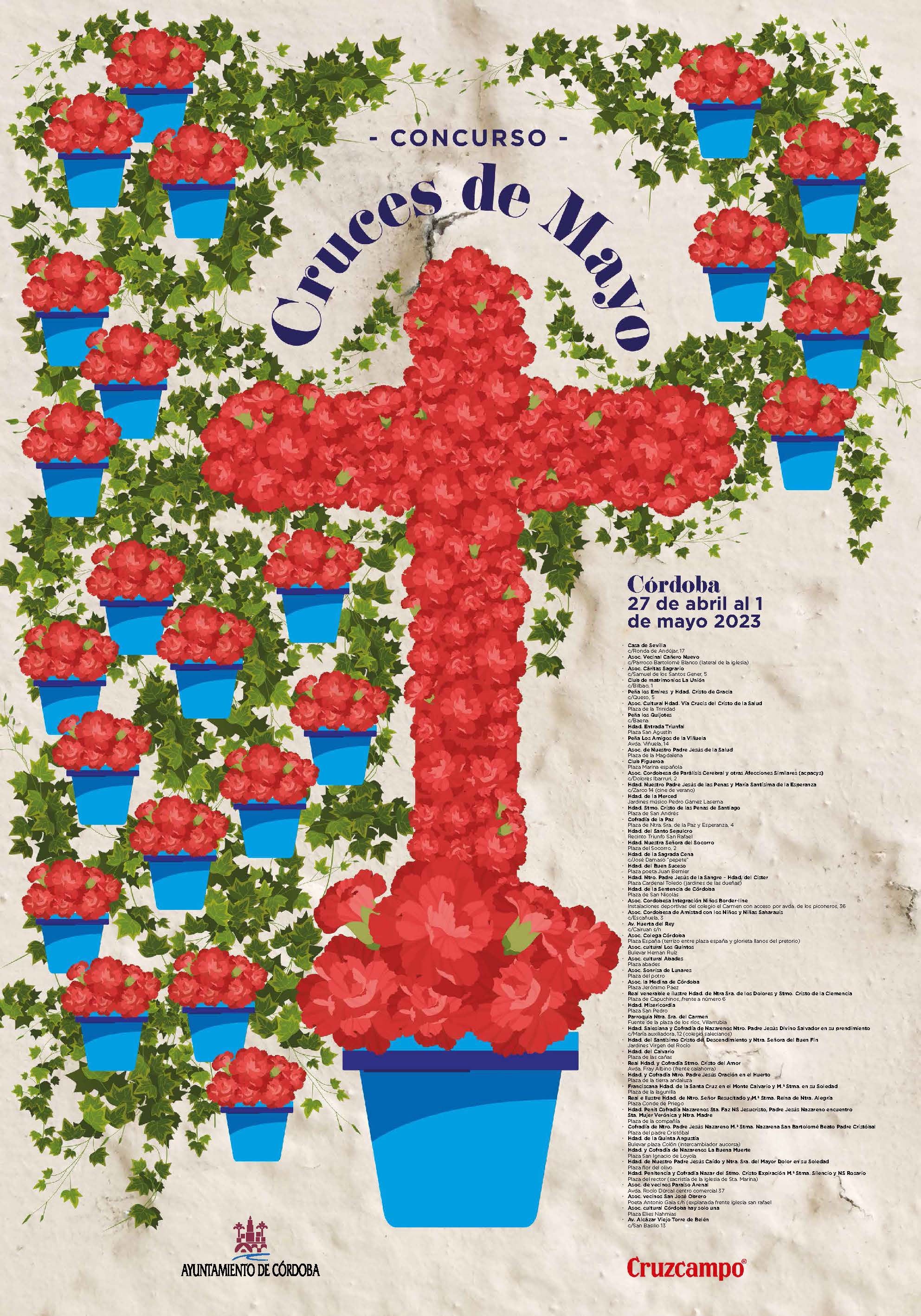 Cartel concurso cruces 2023