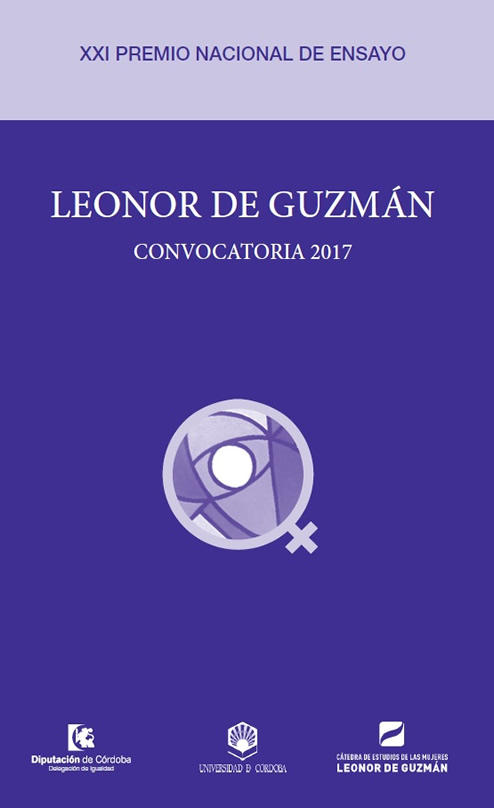 Diptico XXI Premio Nacional de Ensayo Leonor de Guzmán
