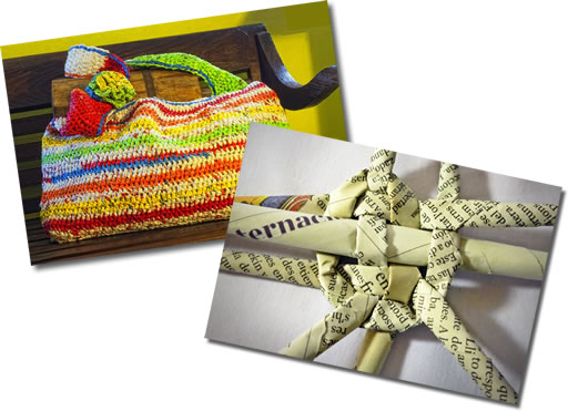 Fotografía bolsos reutilizables