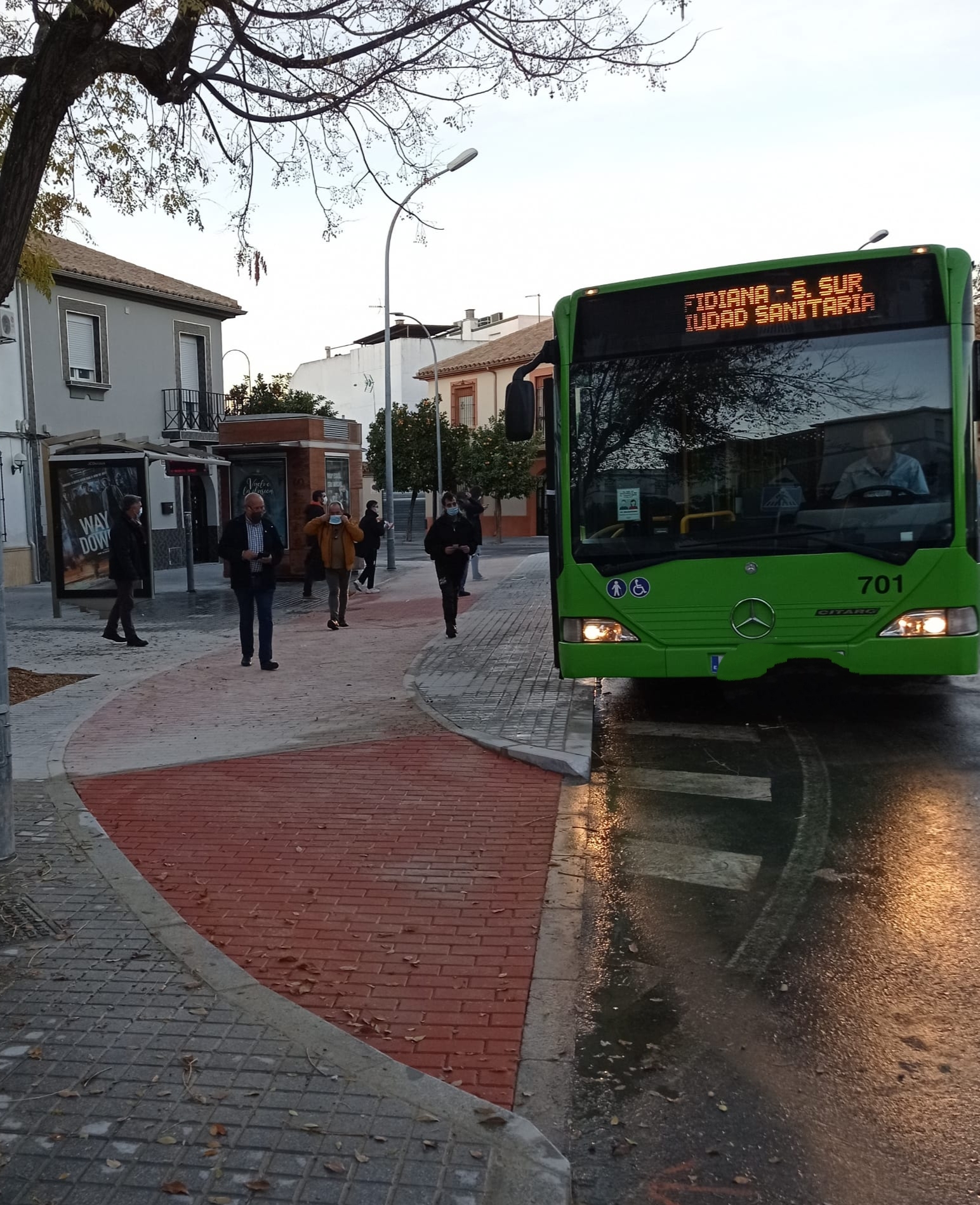 Parada bus Sta Emilia Rodat